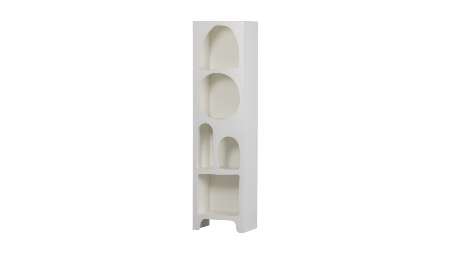 Etagère blanche style wabi-sabi taille Small - Caz - Woood