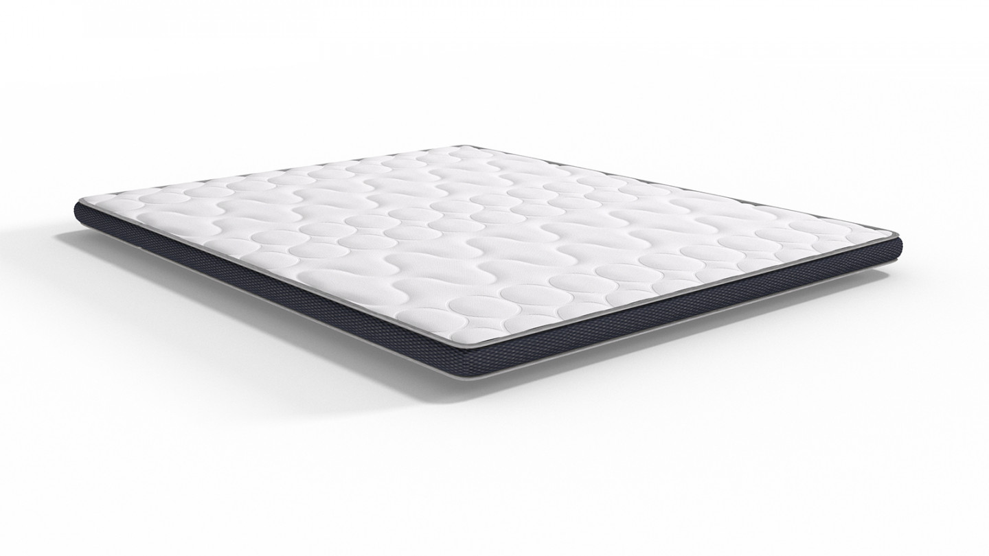 Sur-matelas en mousse 180x200 Bien-être Hbedding - Mousse haute densité