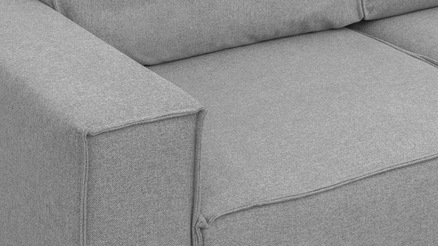 Canapé d'angle convertible réversible 5 places avec coffre de rangement Canapé d'angle convertible réversible 5 places avec coffre de rangement