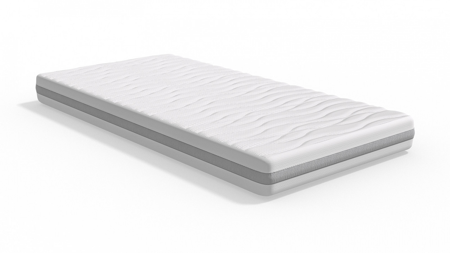 Matelas mousse 90x190 - coutil déhoussable - Clean Confort