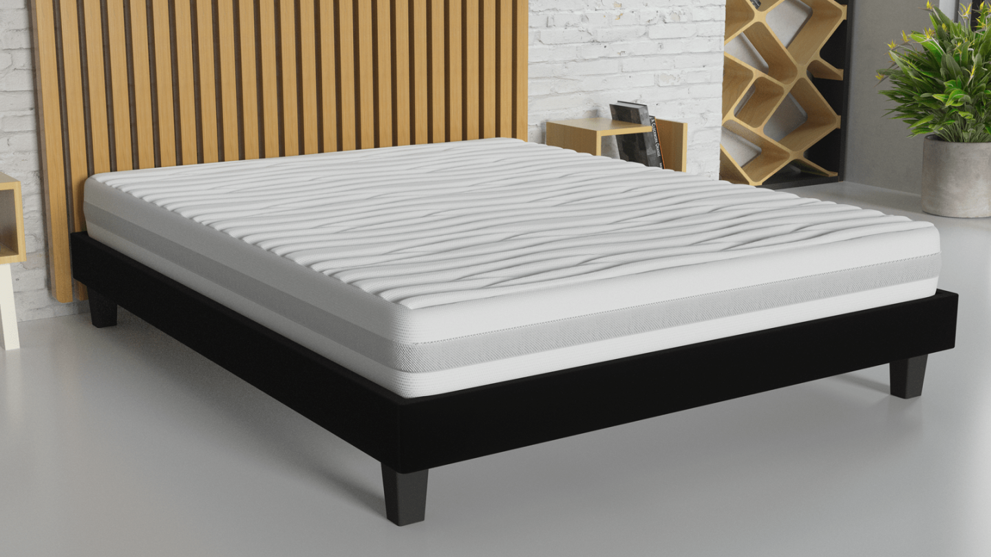 Matelas mousse 140x190 - coutil déhoussable - Clean Confort