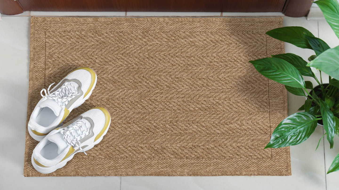 Tapis aspect Jute à motifs 80x150 - Effie