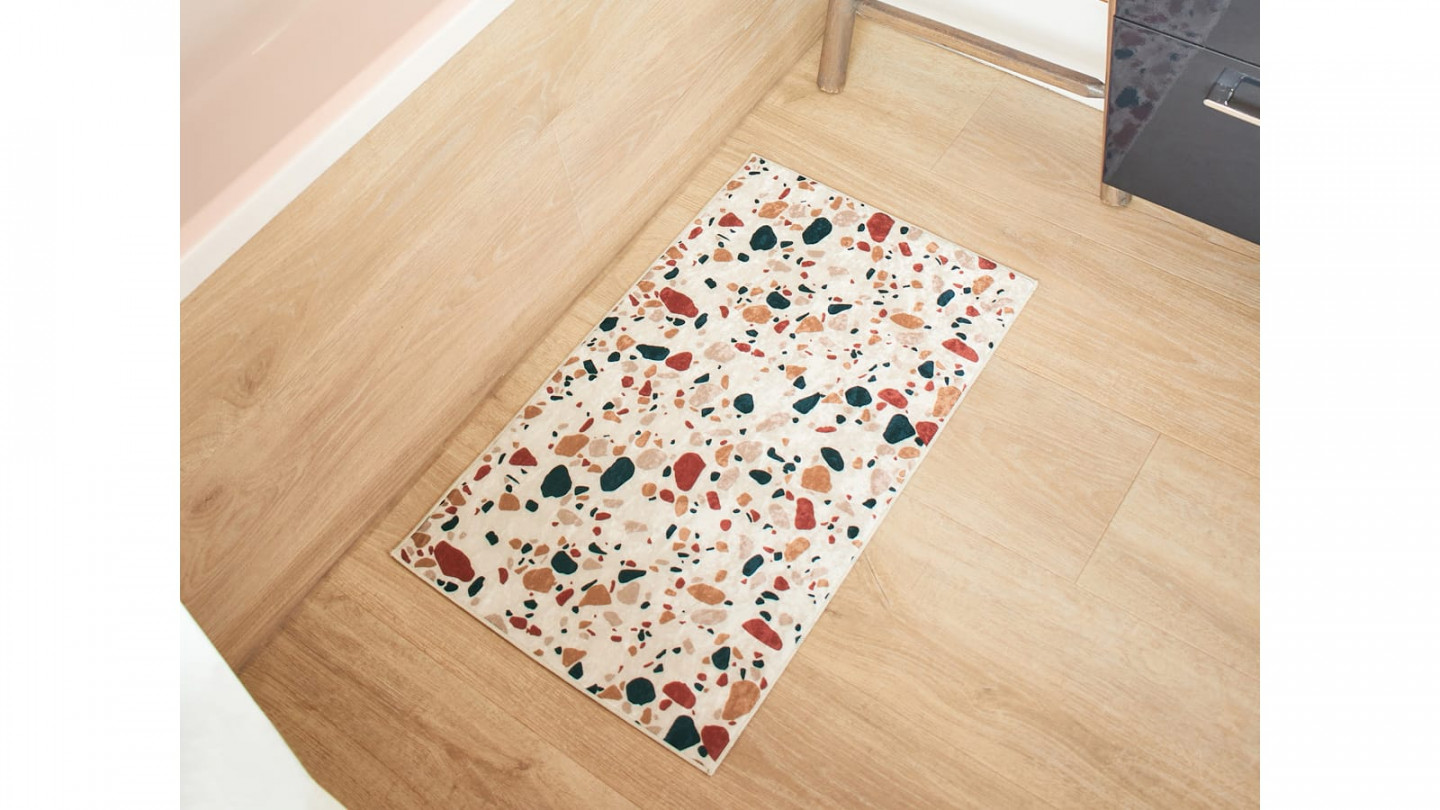 Tapis de cuisine terrazzo Multi 50x80 - Maja