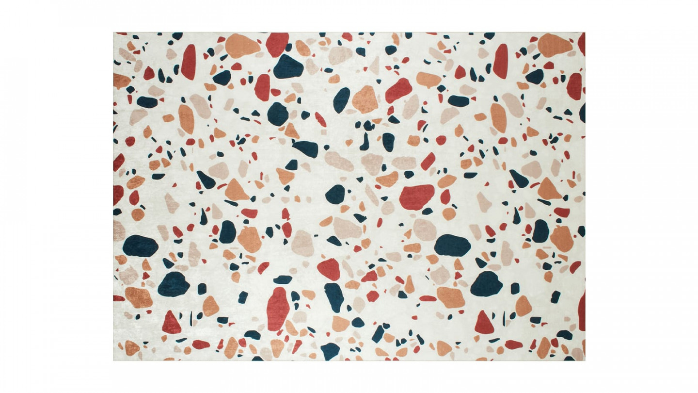 Tapis de cuisine terrazzo Multi 50x80 - Maja