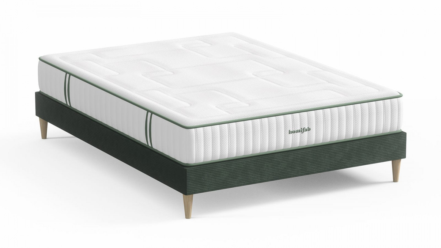 Matelas Latex naturel 140x190 cm - 22 cm d'épaisseur - Latex Luxury - Hbedding