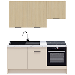 Meuble de cuisine Beige